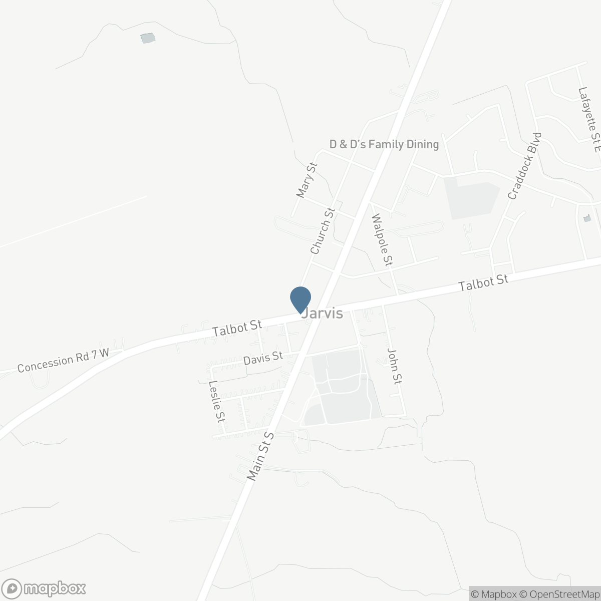 4 TALBOT STREET W, Jarvis, Ontario N0A 1J0